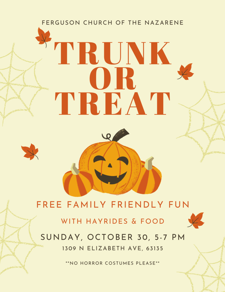 Trunk or Treat Community Event